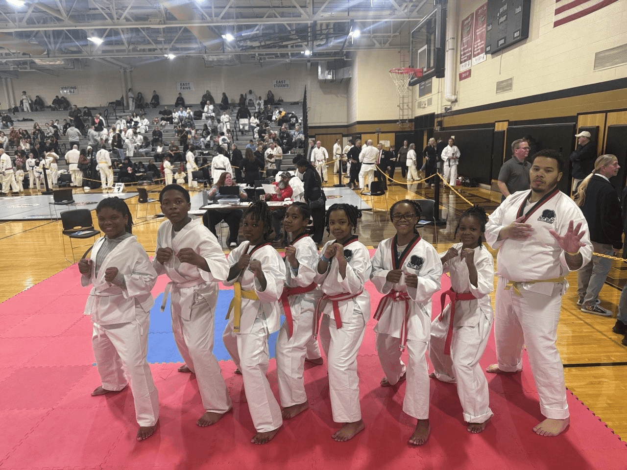 Youth martial arts training